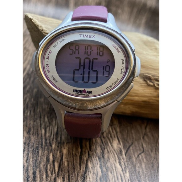 Timex Ironman Triathalon T5K498 Ladies Watch With Modded Screen Filter Working - Picture 1 of 7